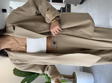 Vizon Oversize Blazer Ceket