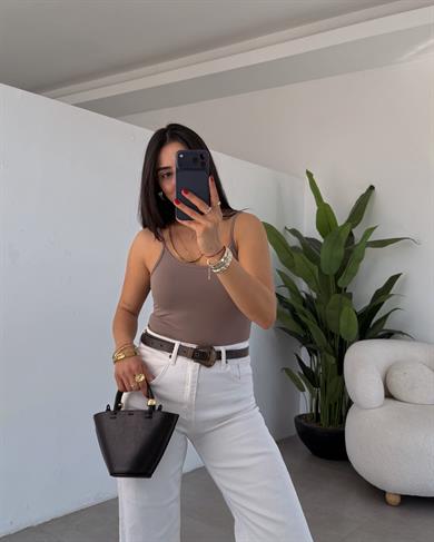 Vizon Polyemid İp Askılı Body