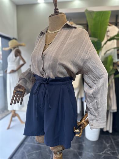 Vizon Transparan Gömlek