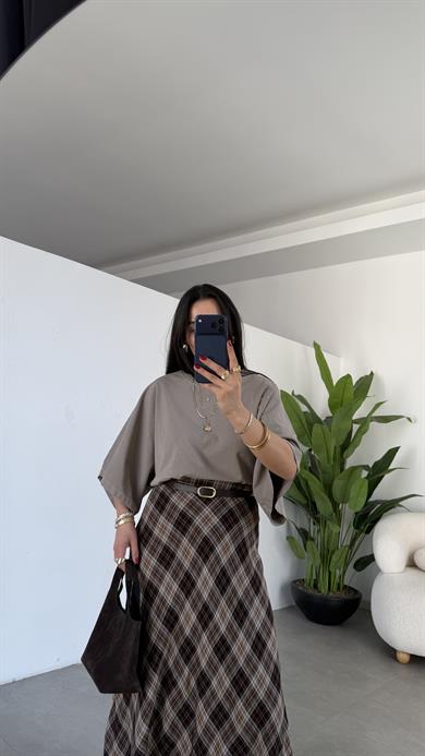 Vizon Yarasa Kol Tshirt