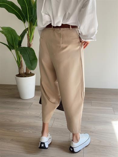 Wendi Bej Şalvar Pantolon