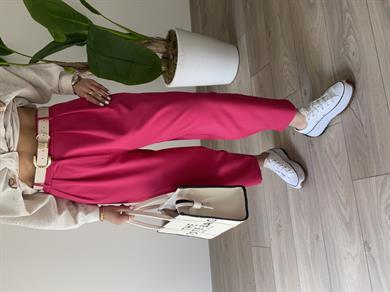 Wendi Fuşya Şalvar Pantolon