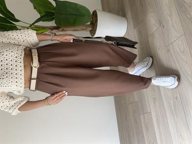 Wendi Kahve Şalvar Pantolon