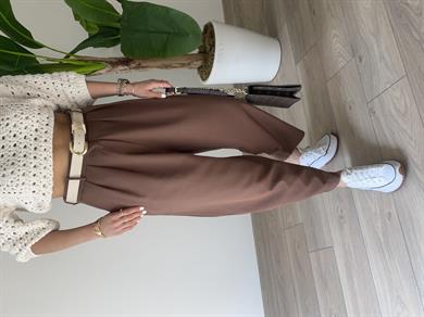 Wendi Kahve Şalvar Pantolon