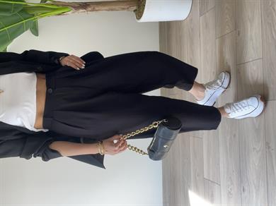 Wendi Siyah Şalvar Pantolon