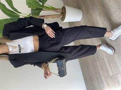 Wendi Siyah Şalvar Pantolon