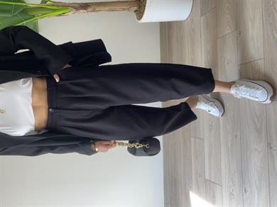 Wendi Siyah Şalvar Pantolon