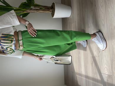 Wendi Yeşil Şalvar Pantolon