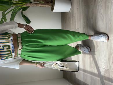 Wendi Yeşil Şalvar Pantolon