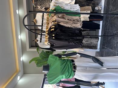 Yeşil Vatkalı Bluz