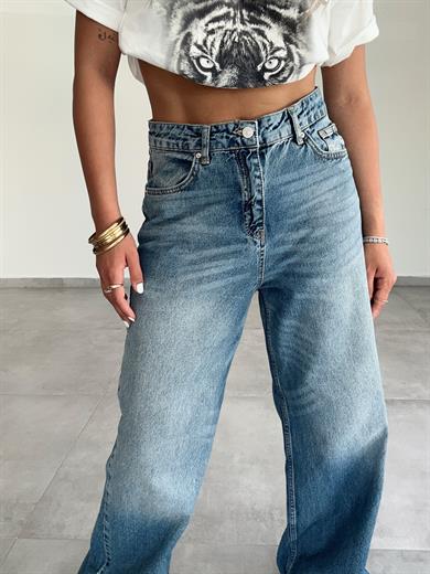 Yüksek Bel Geniş Pantolon