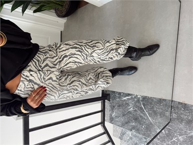 Zebra Desenli Pantolon
