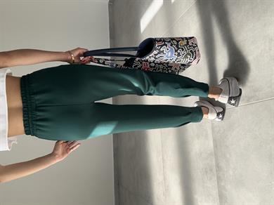 Zümrüt Scuba Paça Pileli Eşofman