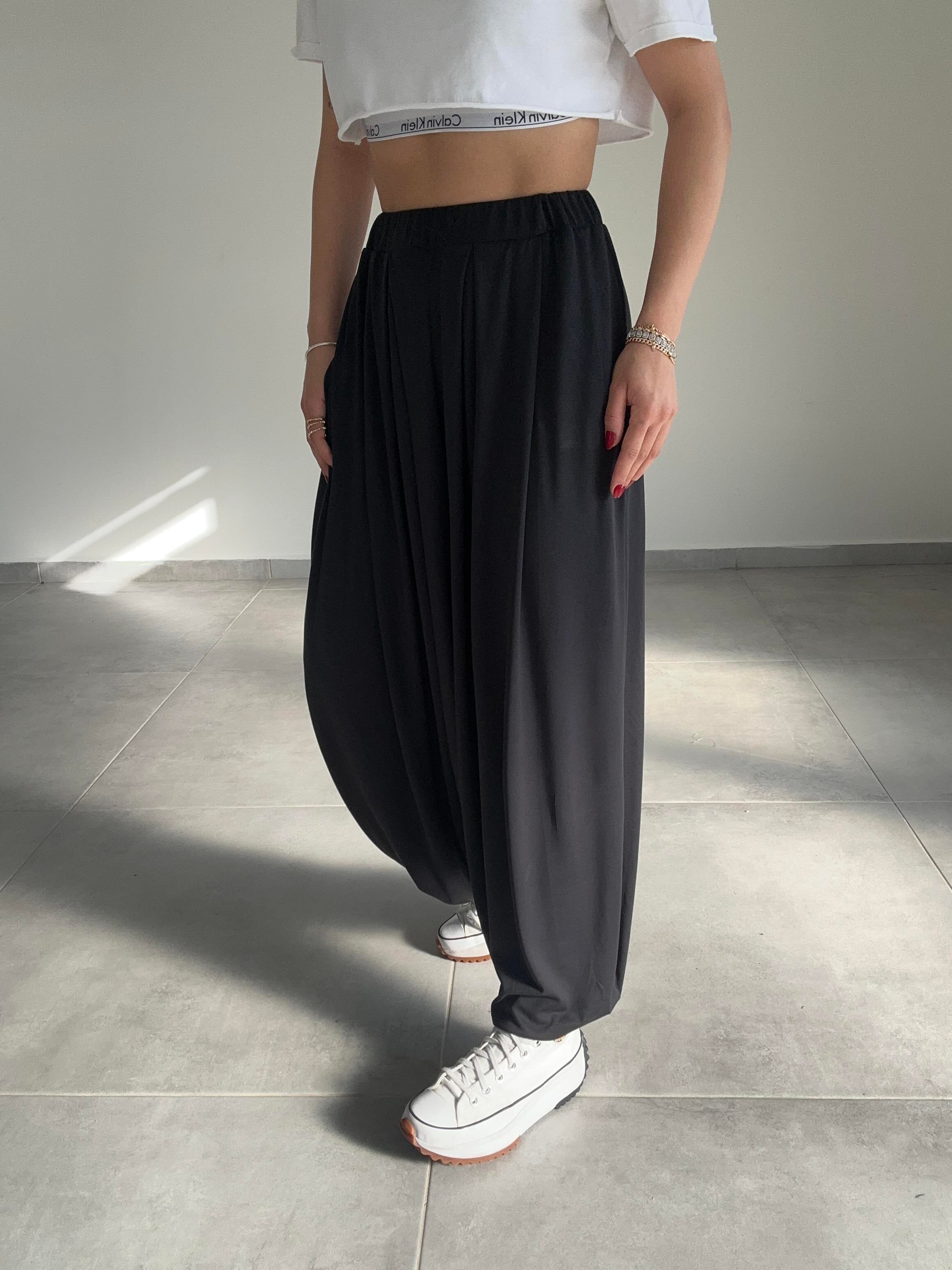 Antrasit Pike Tasarım Pantolon