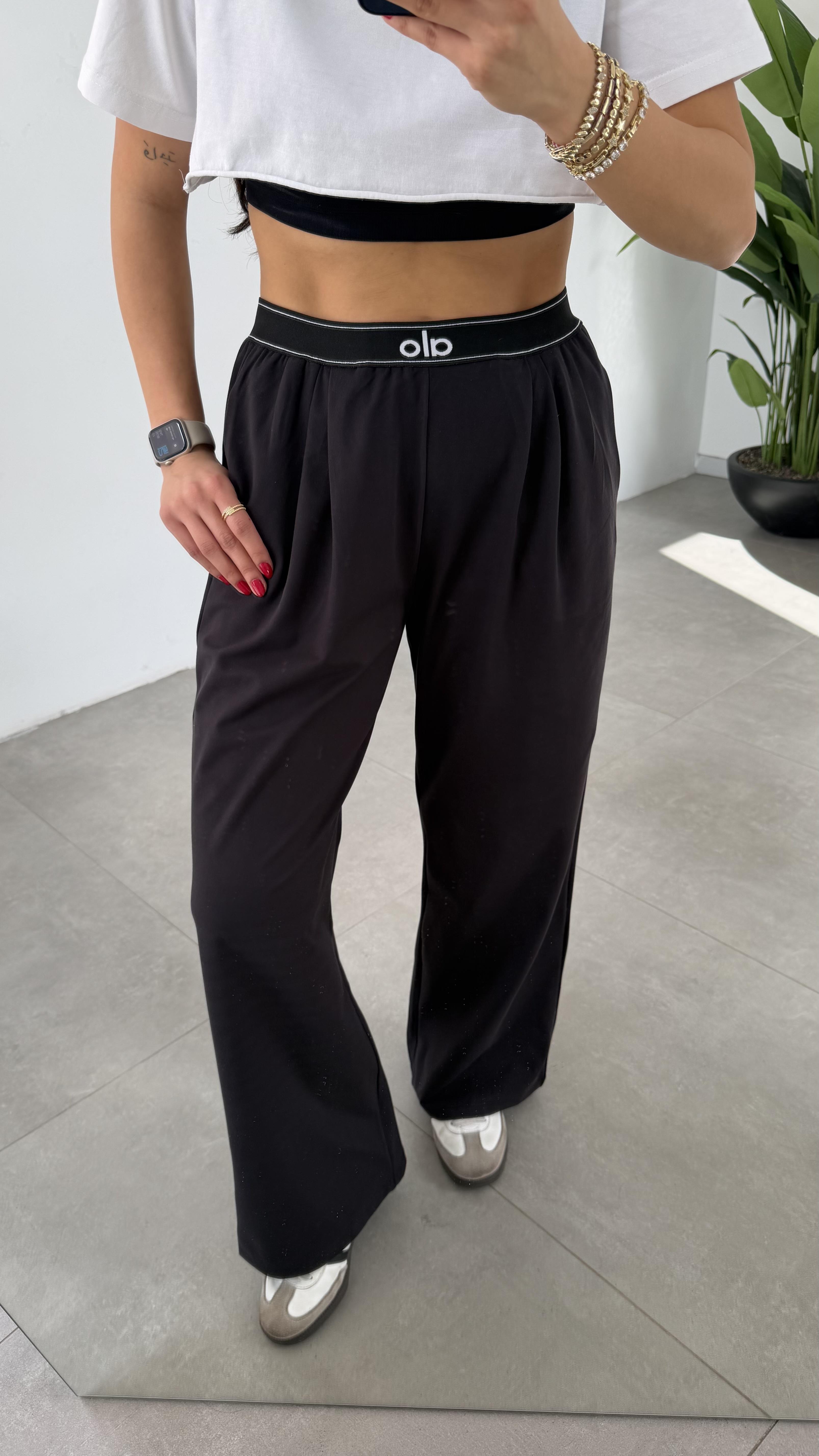 Ao Siyah Yürüyüş Pantolon