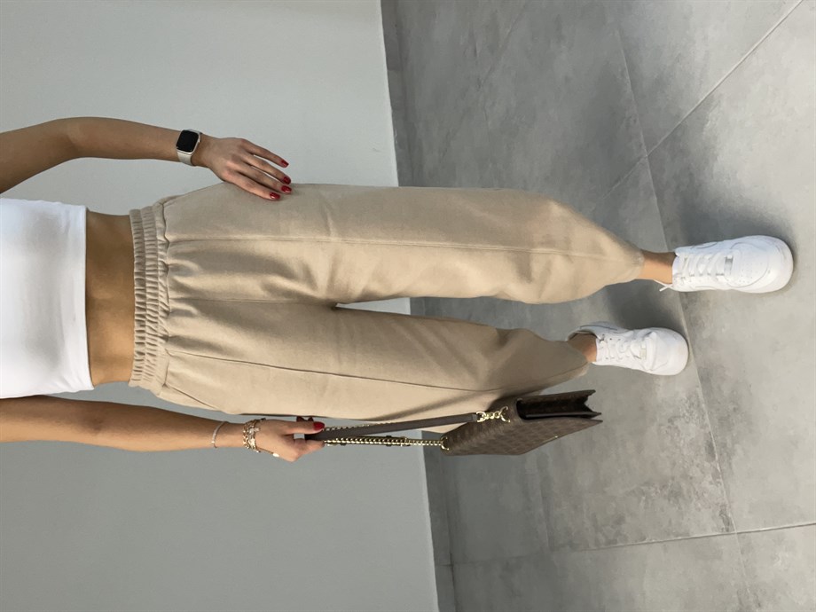 Bej Şalvar Eşofman