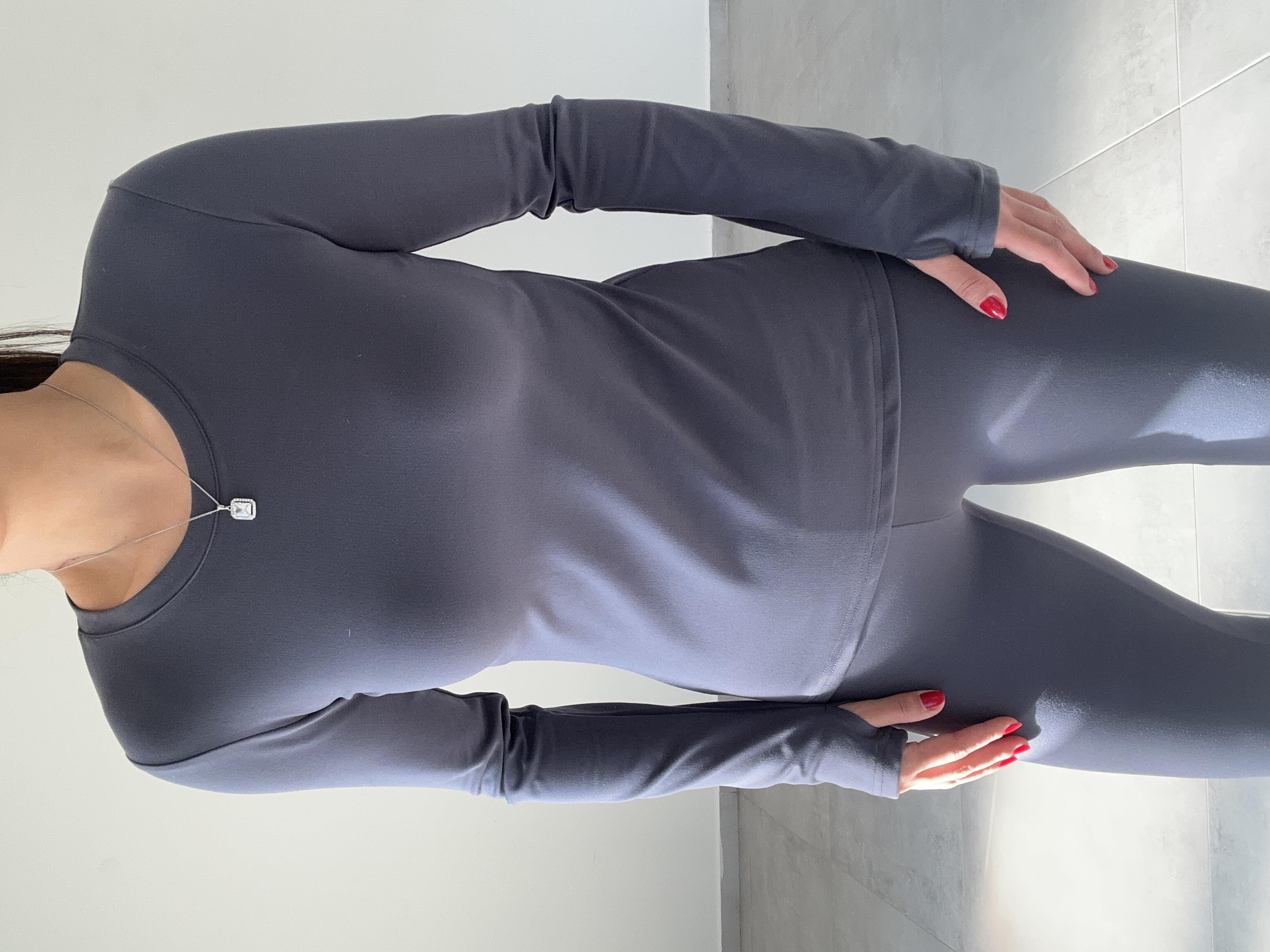 Beliza Antrasit Parmak Geçirmeli Body