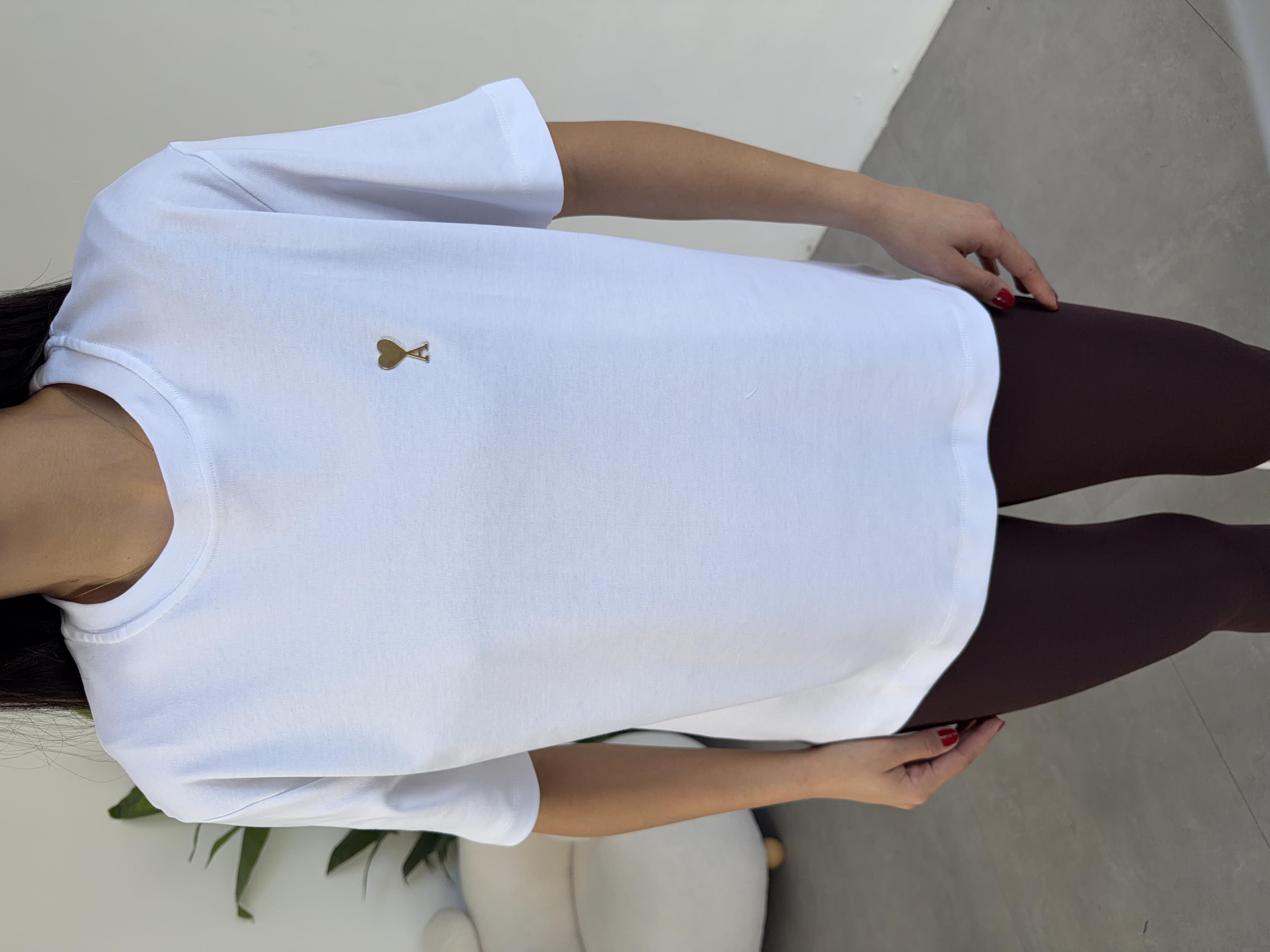 Beyaz Kısa Kol Tişört