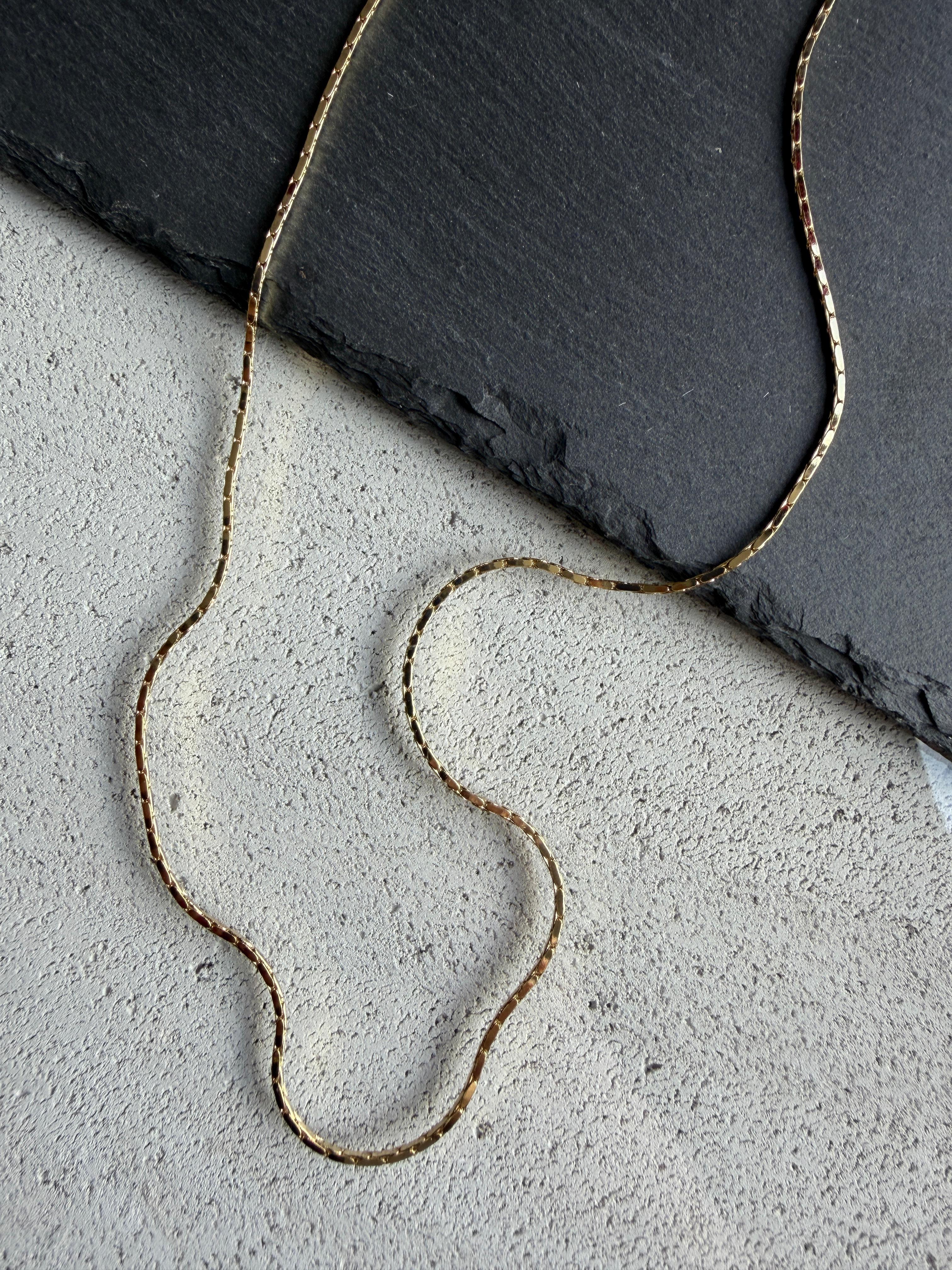 Çelik Gold Kolye 01