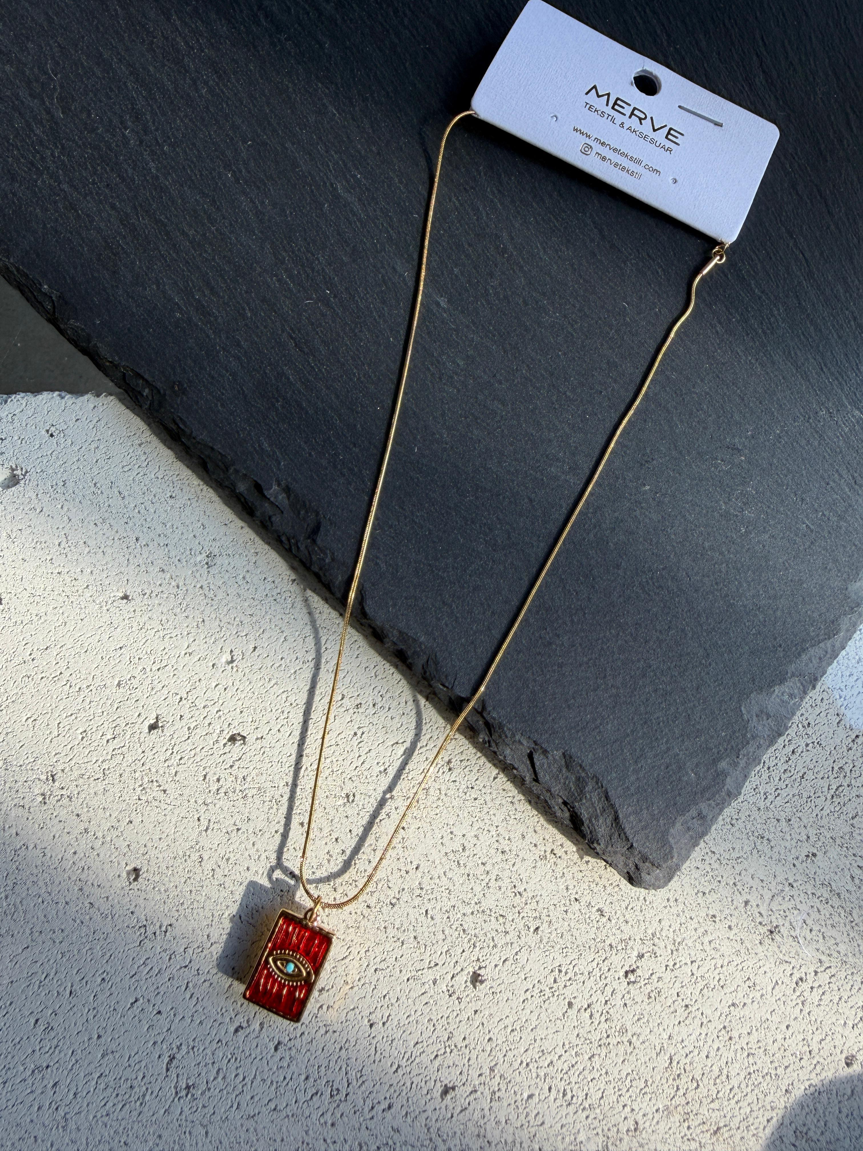 Çelik Gold Kolye 10