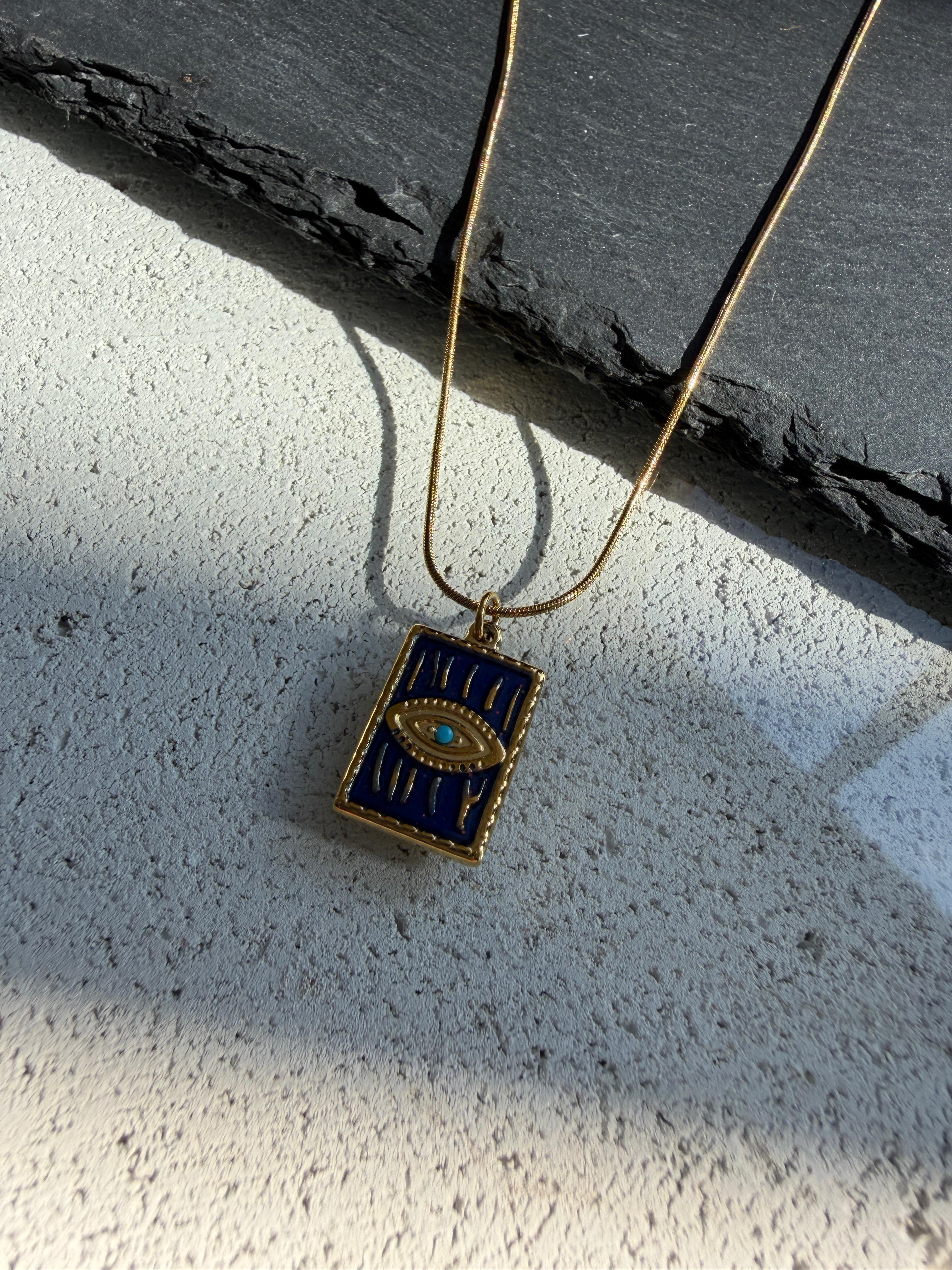 Çelik Gold Kolye 20