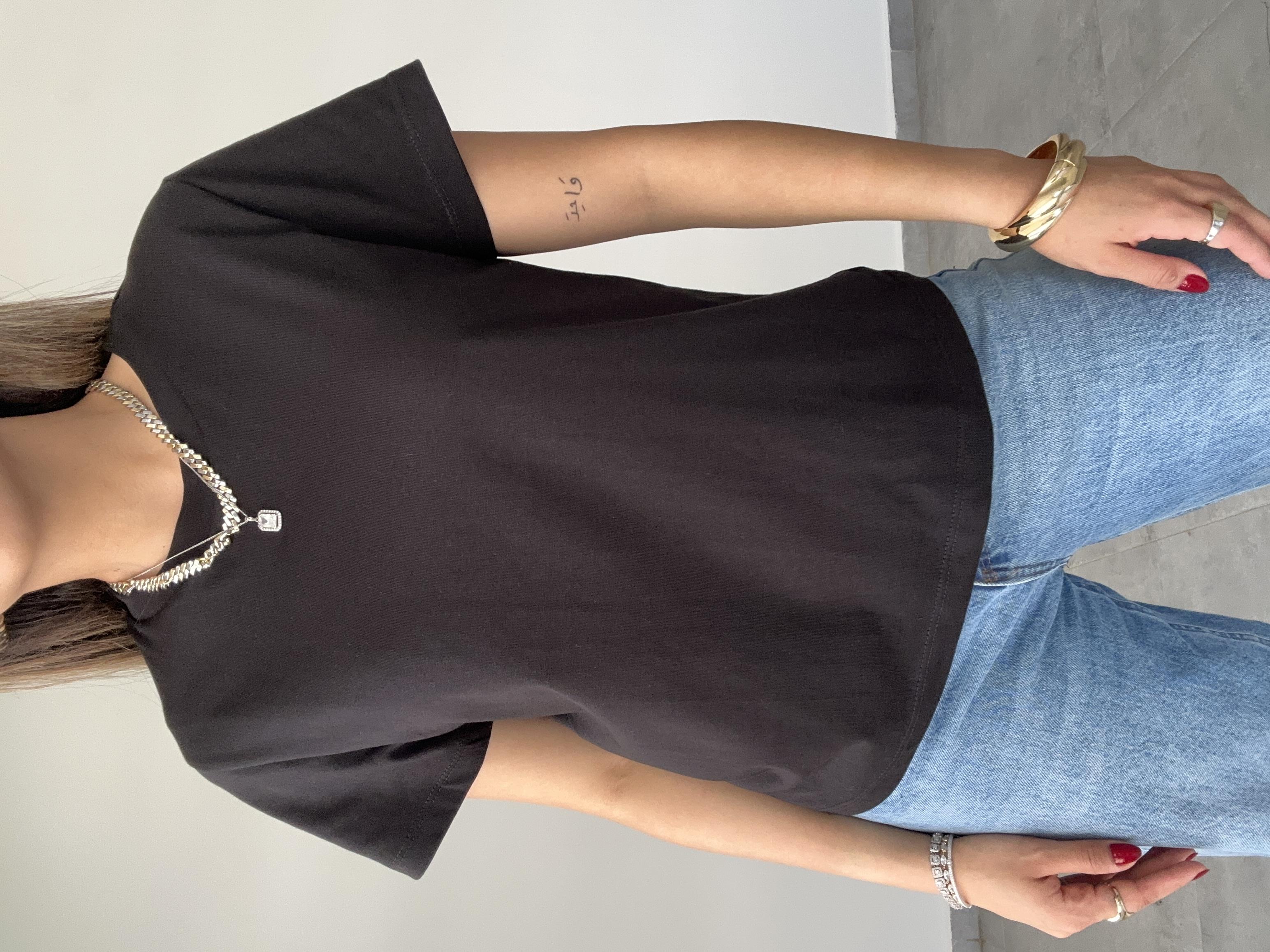 Cs Siyah Basic Tişört