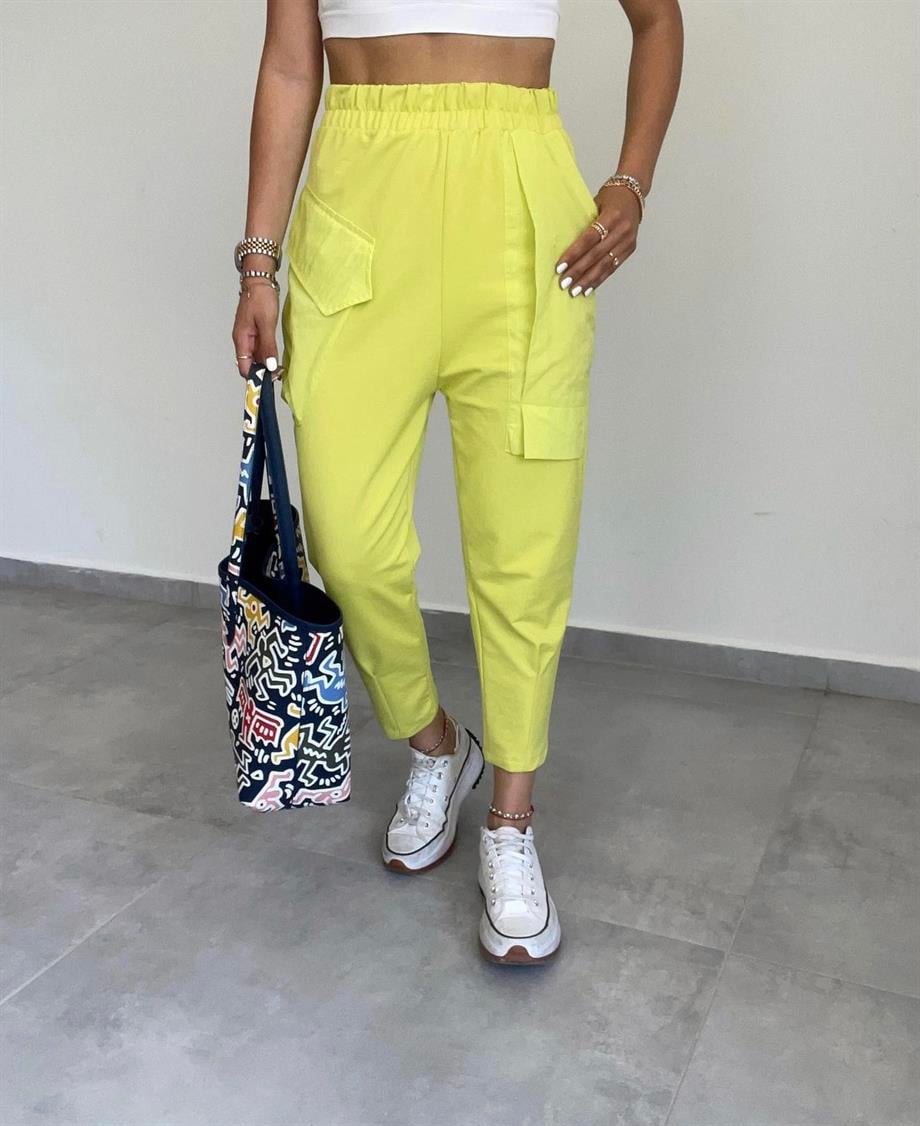 Fıstık Yeşili Cepli Eşofman