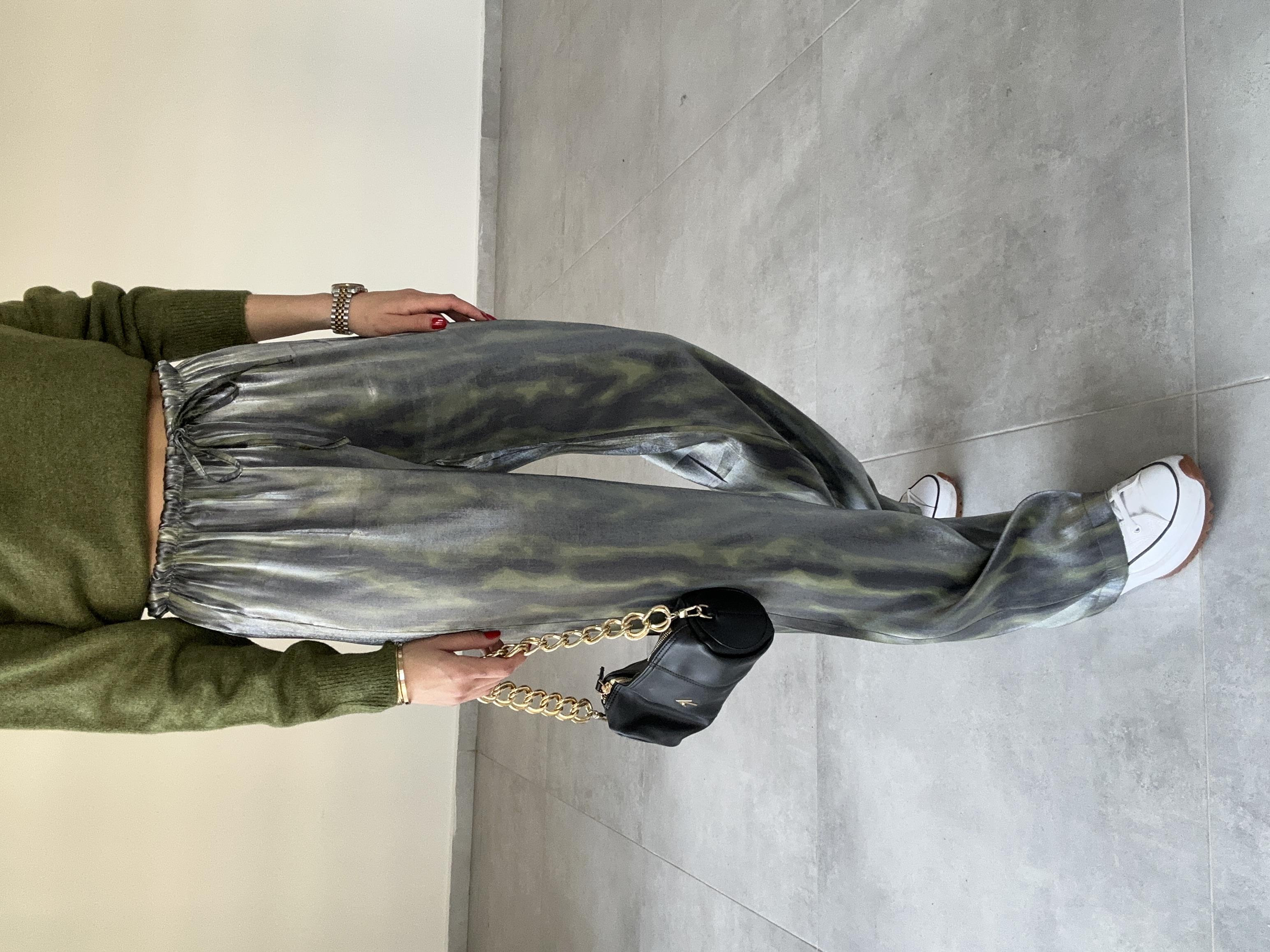 Haki Desenli Pantolon