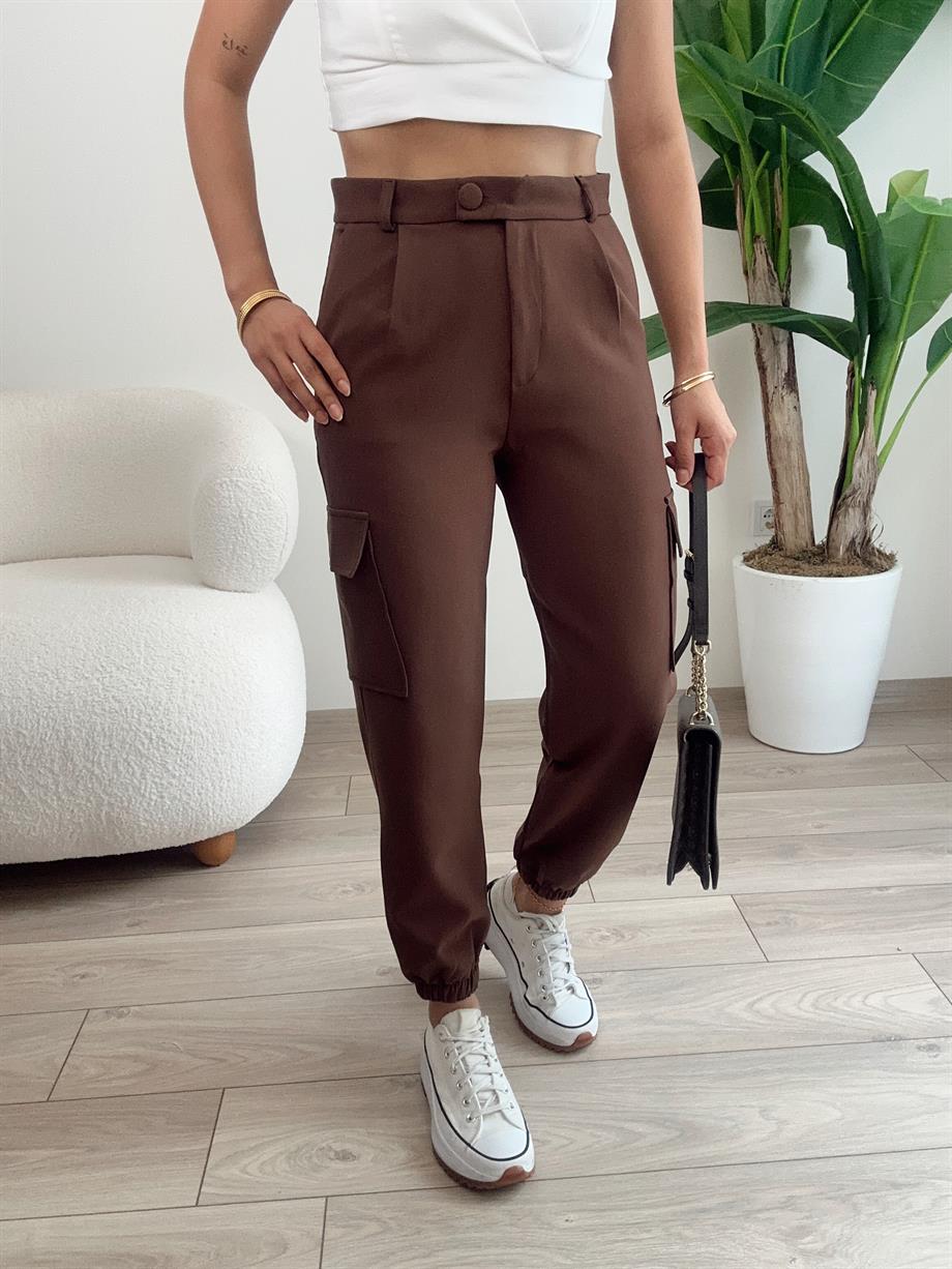 Kahve Kargo Pantolon