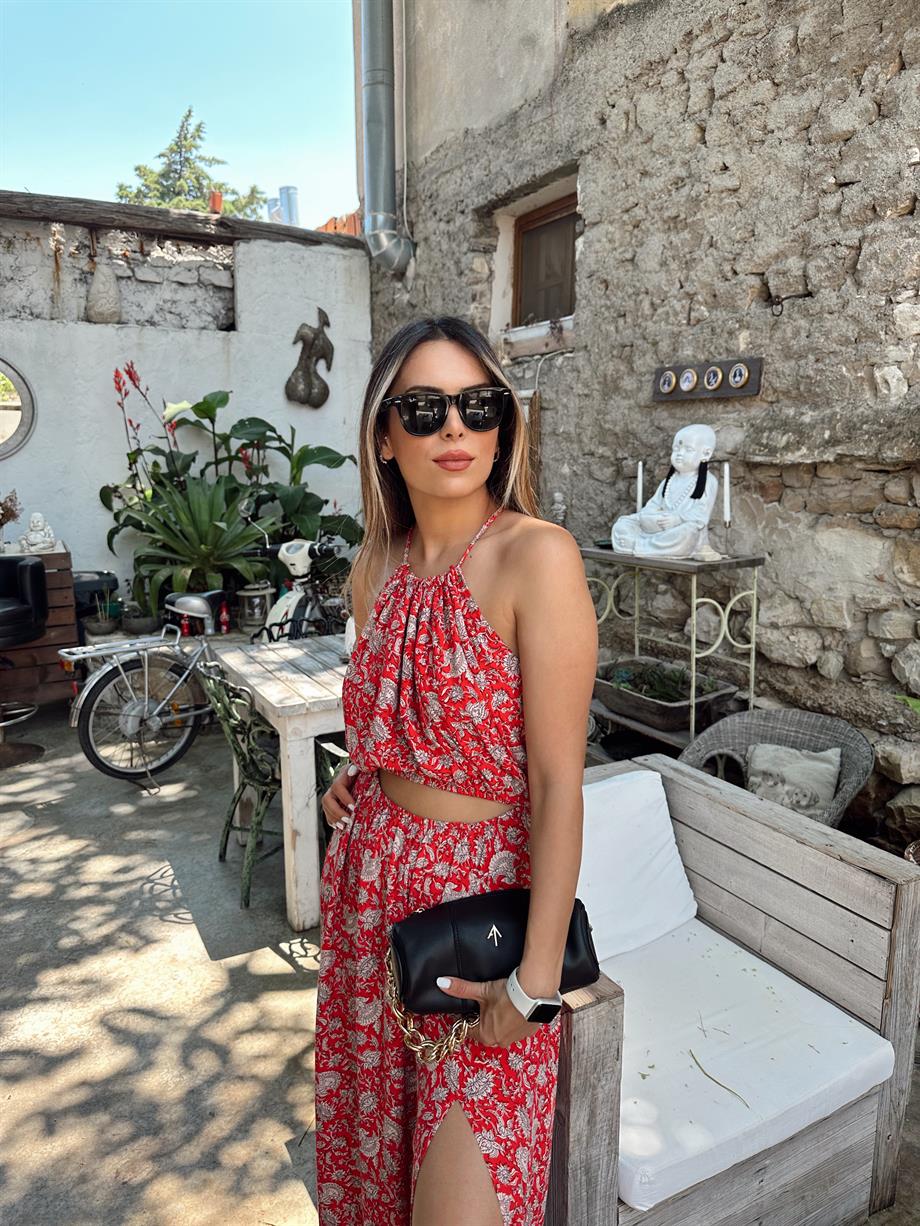 Luı Tacey Kırmızı Elbise