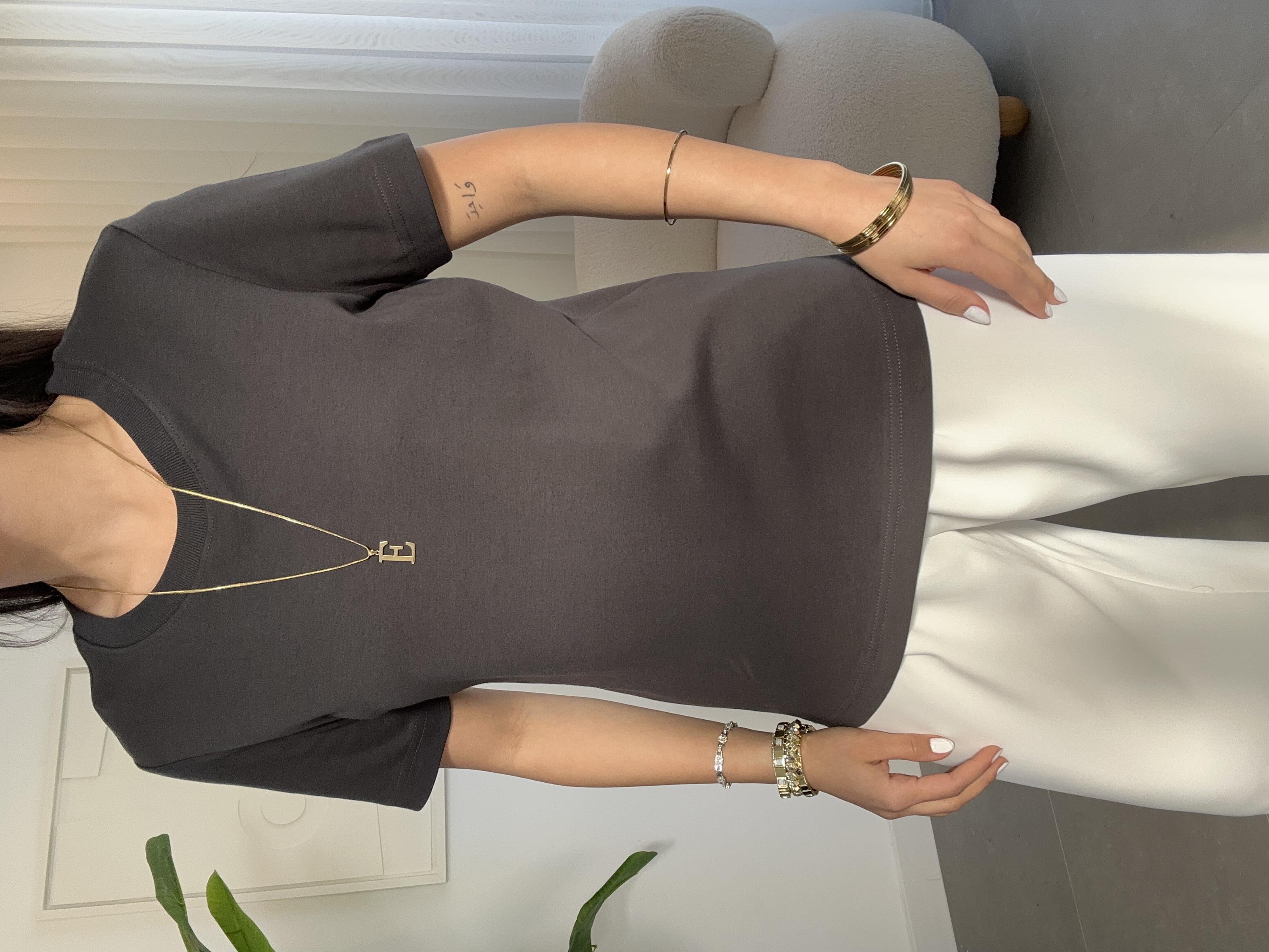 M-D Antrasit Basic Tshirt