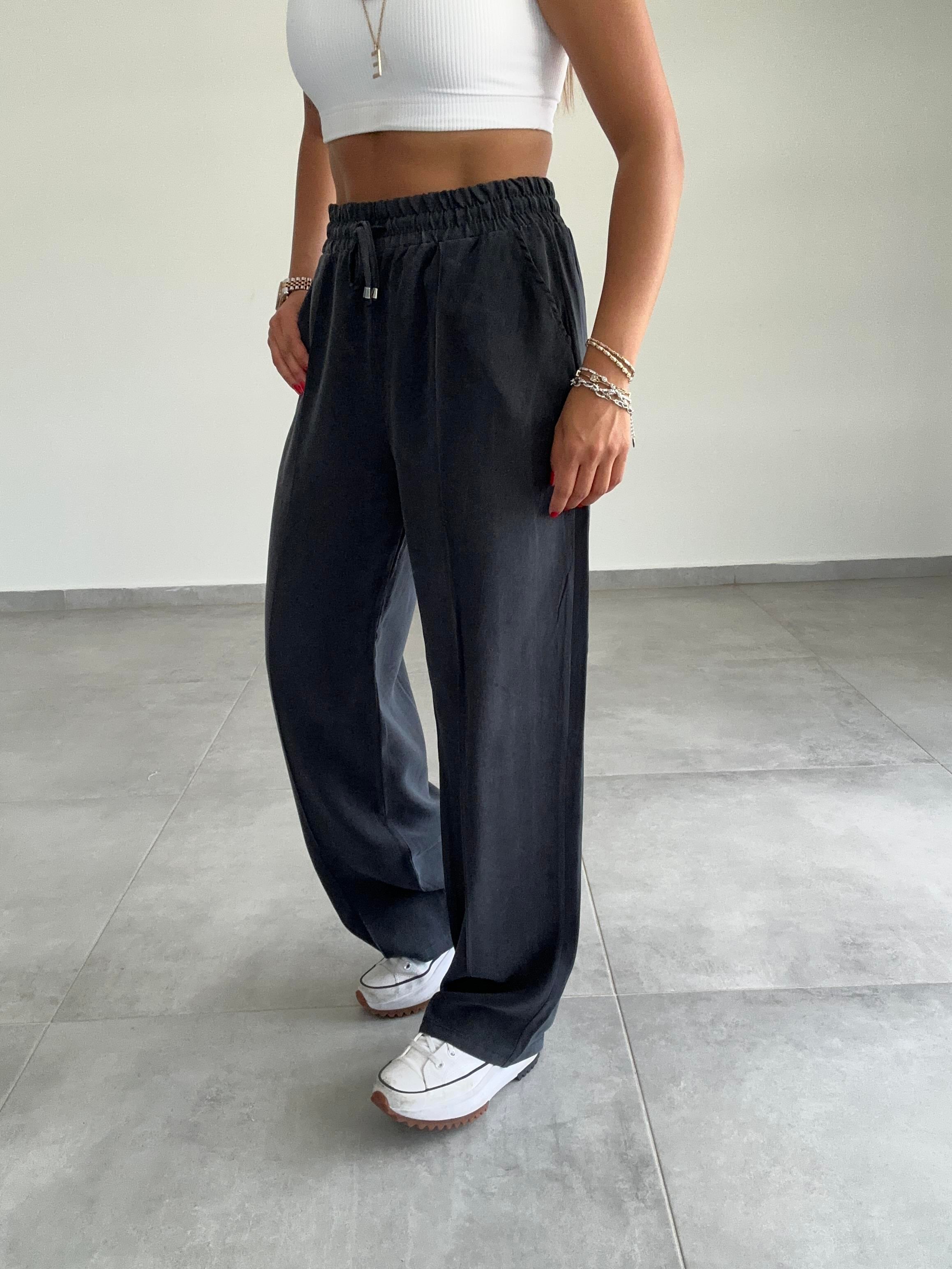 M-D Antrasit Beli Lastikli Palazzo