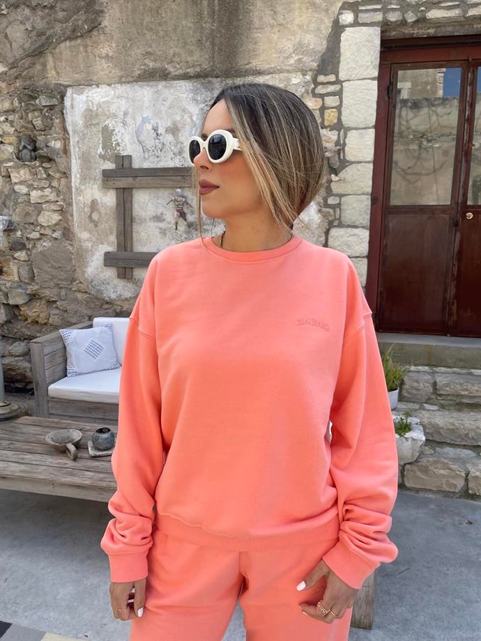 Neon Pembe Sweat