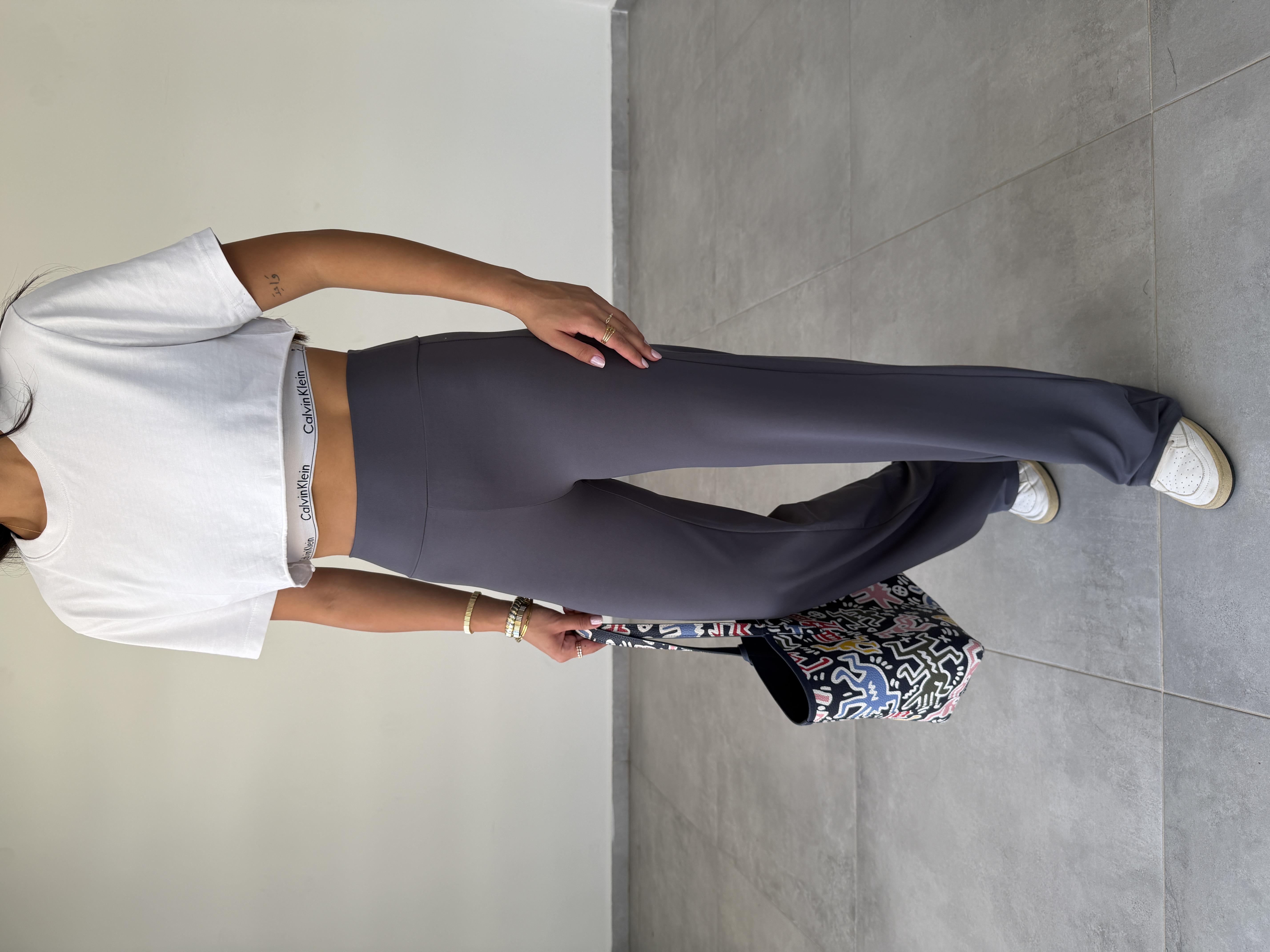 Nora Antrasit Toparlayıcı Oys Tayt Pantolon