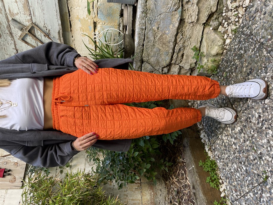 Oranj Paça Lastikli Eşofman