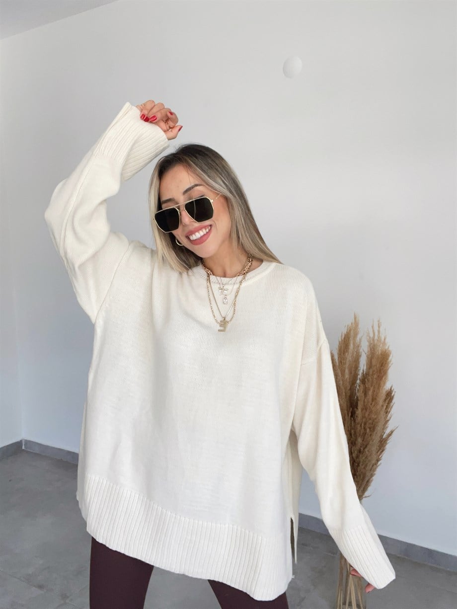 Oversize Basic Kazak Bej