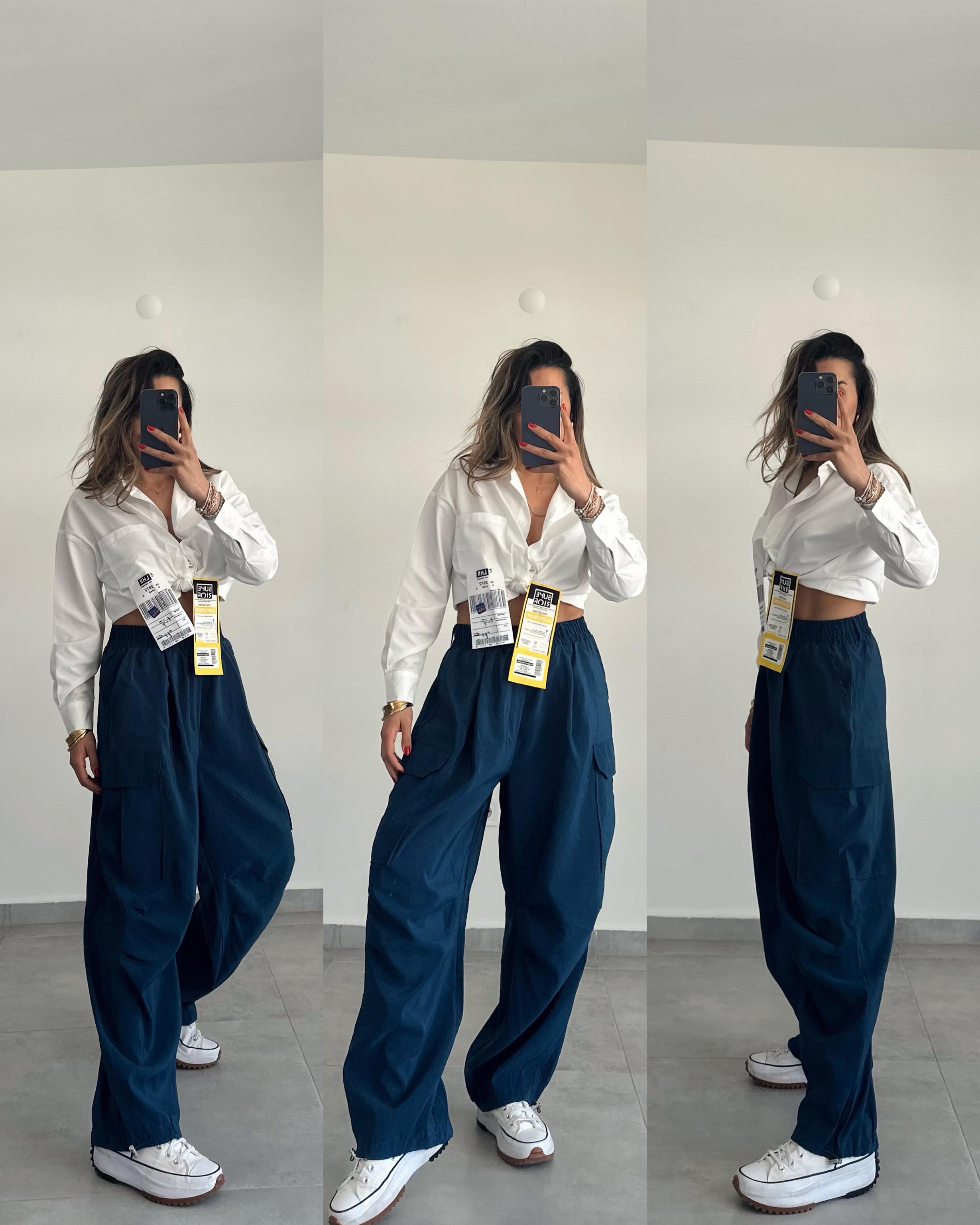 Paraşüt Yandan Cepli Paça Lastikli Eşofman-Petrol