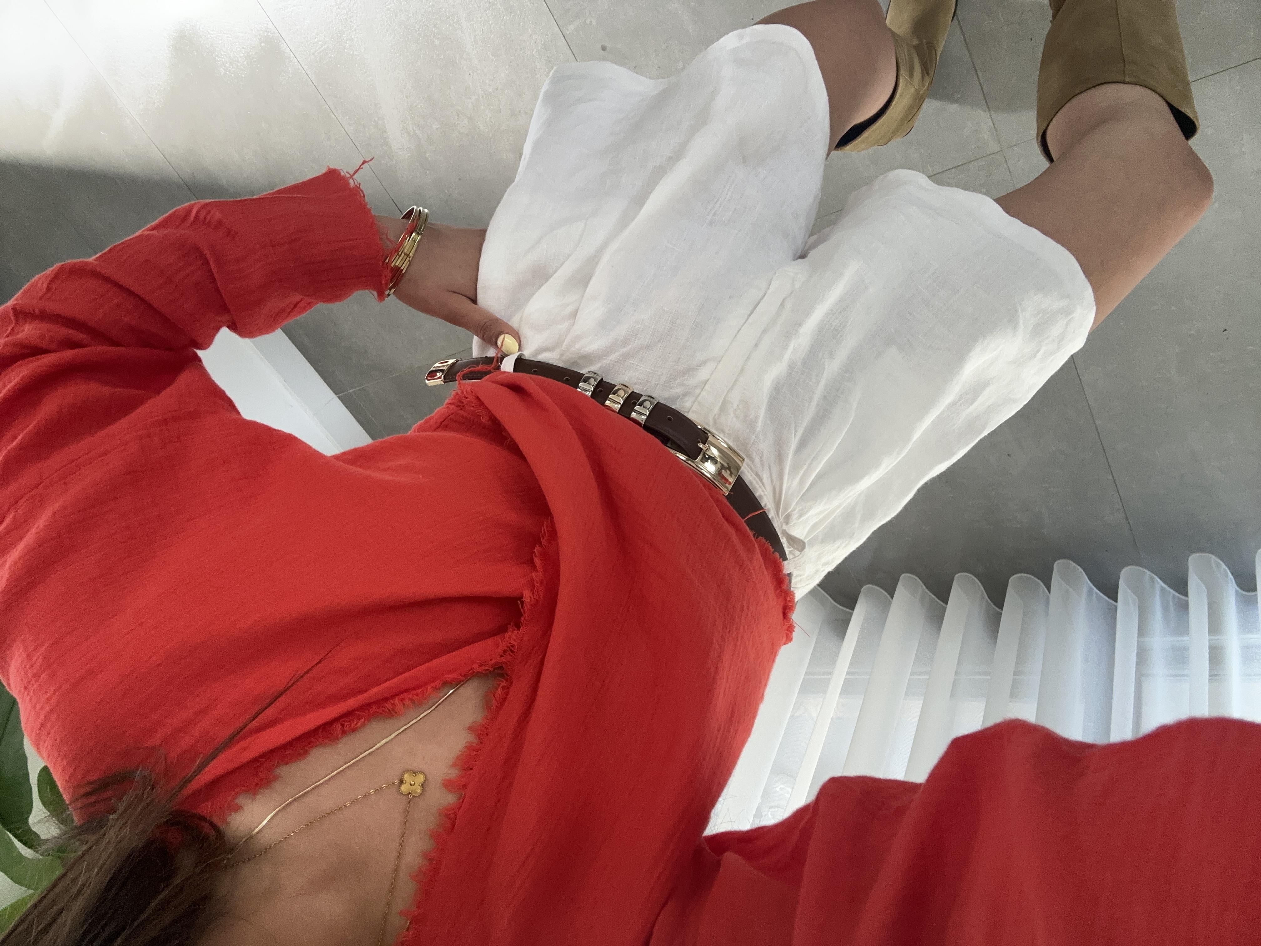 Pcs Nar Çiçeği Müslin Helen Bluz