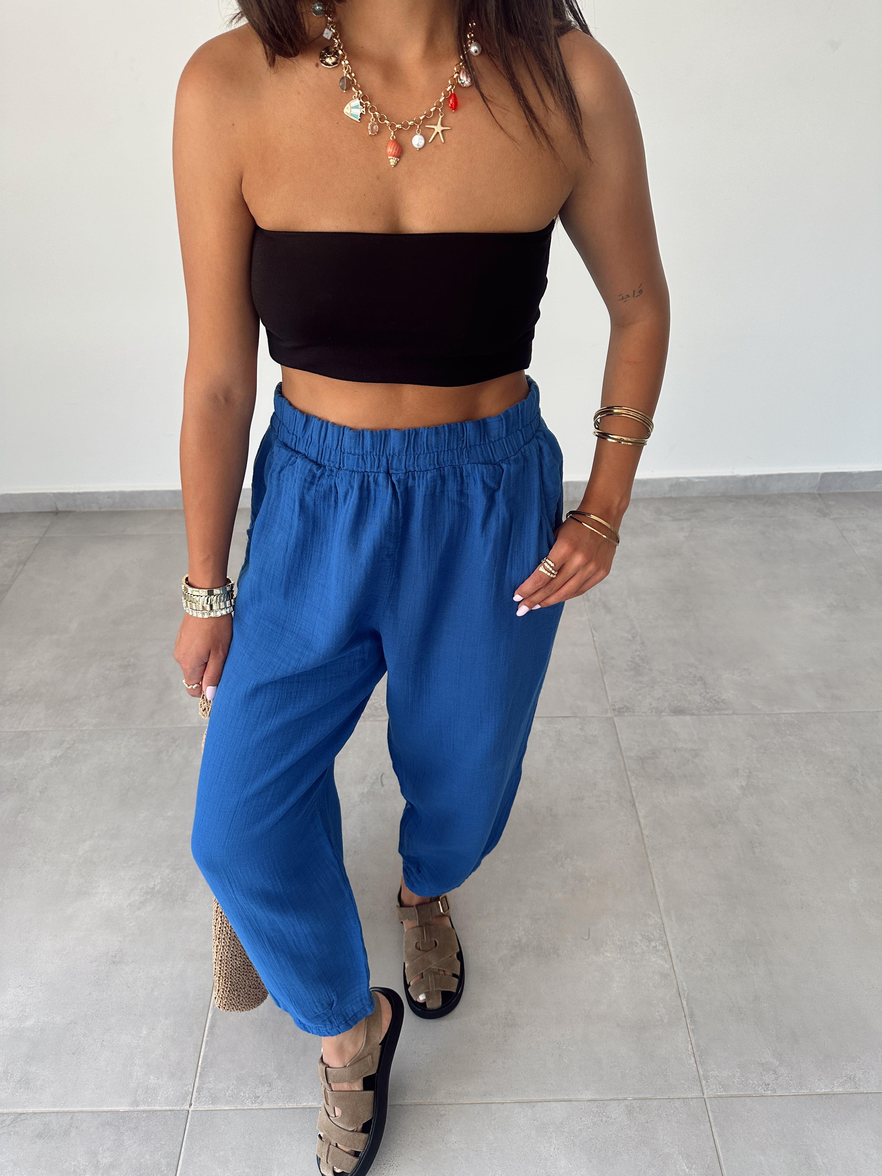 Pcs Sax Paça Pileli Pantolon