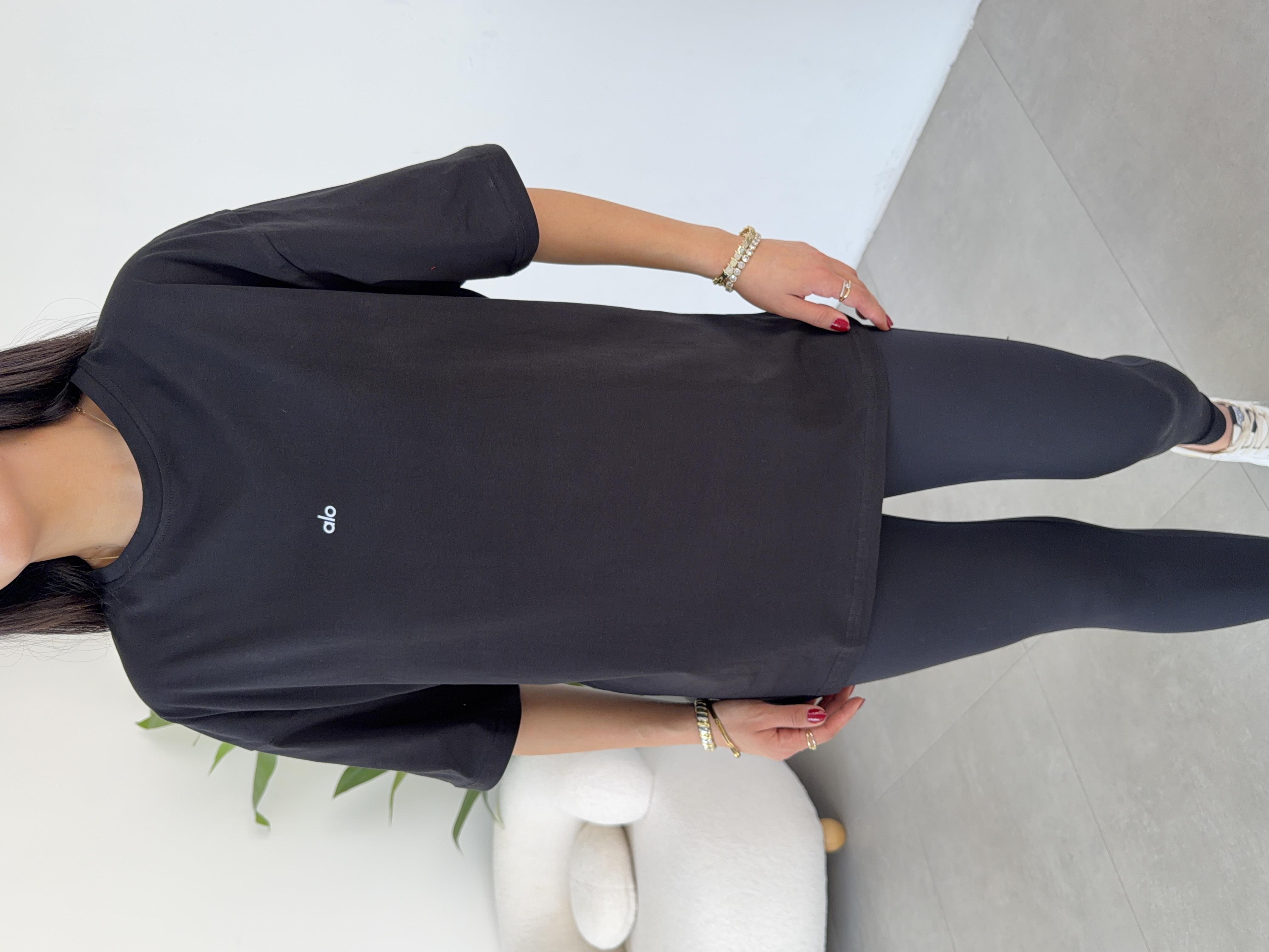 Siyah Ao Basic Tshirt