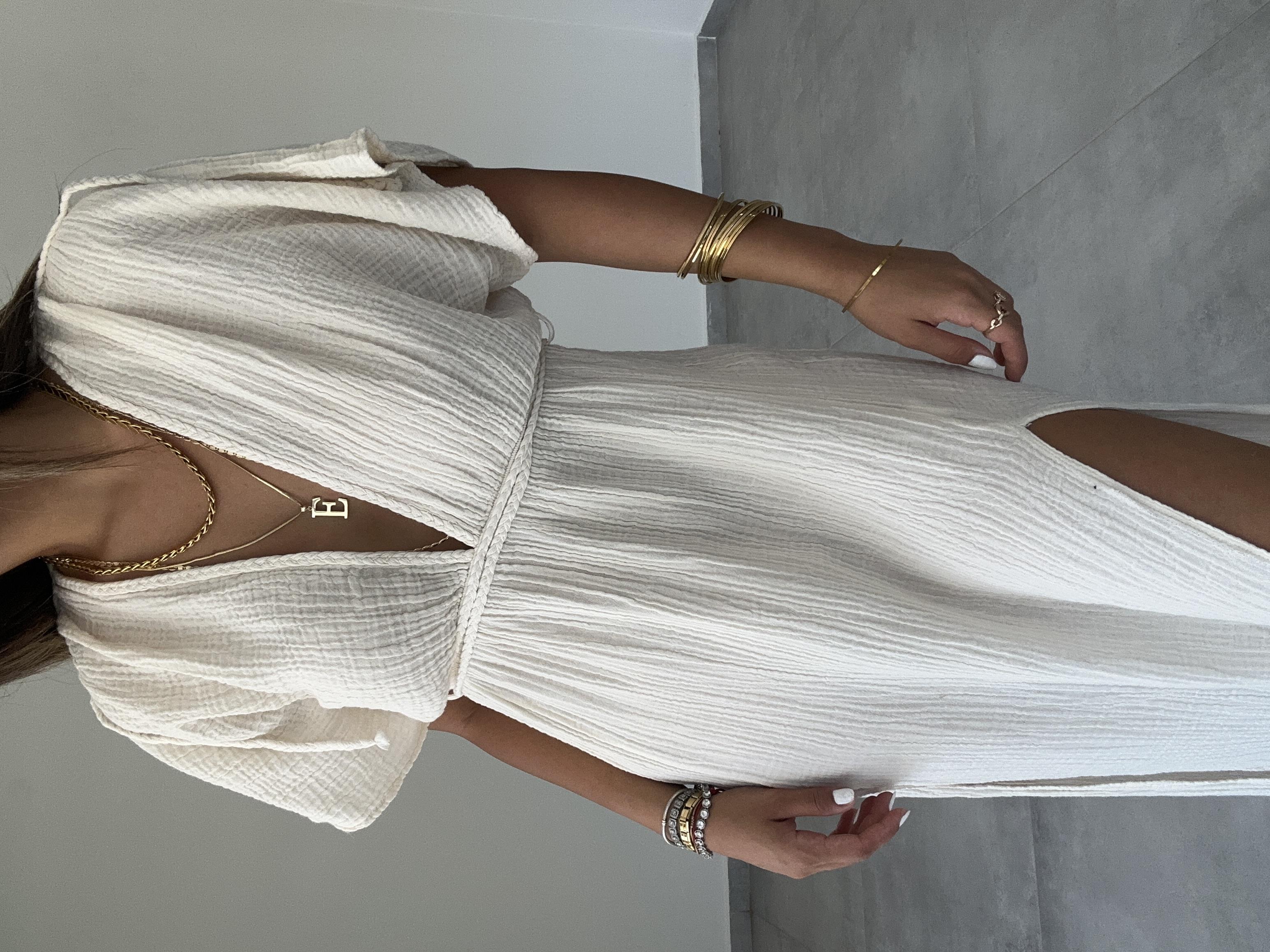 Truva Bej Müslin Elbise