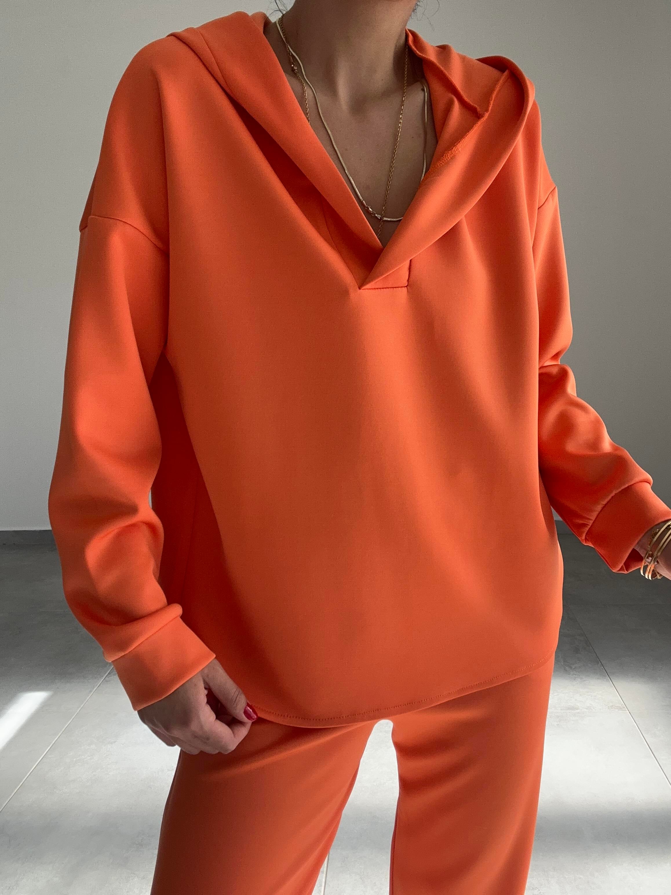 Turuncu Scuba Sweatshirt