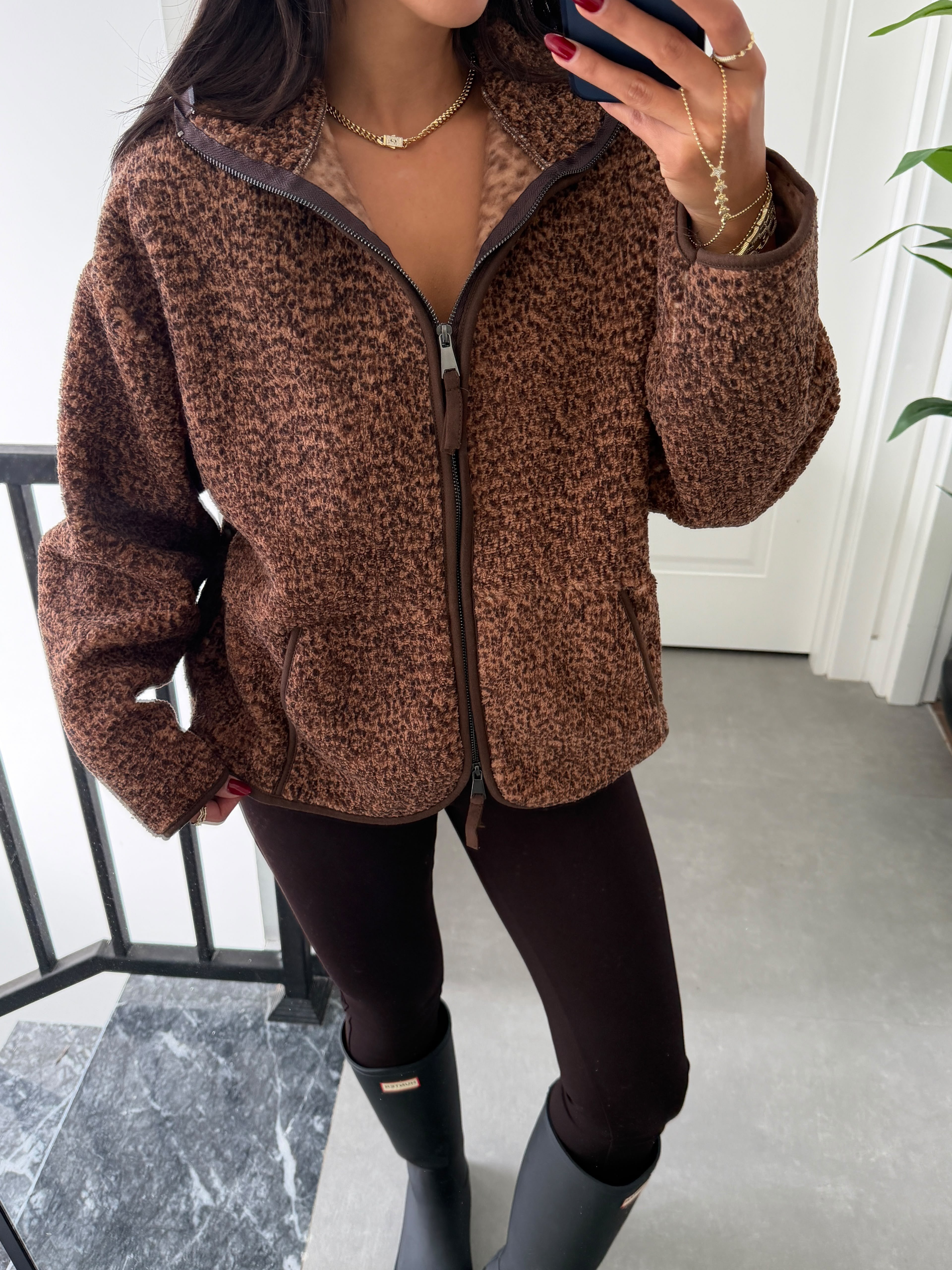 Vizon Kırçıllı Polar Sweat