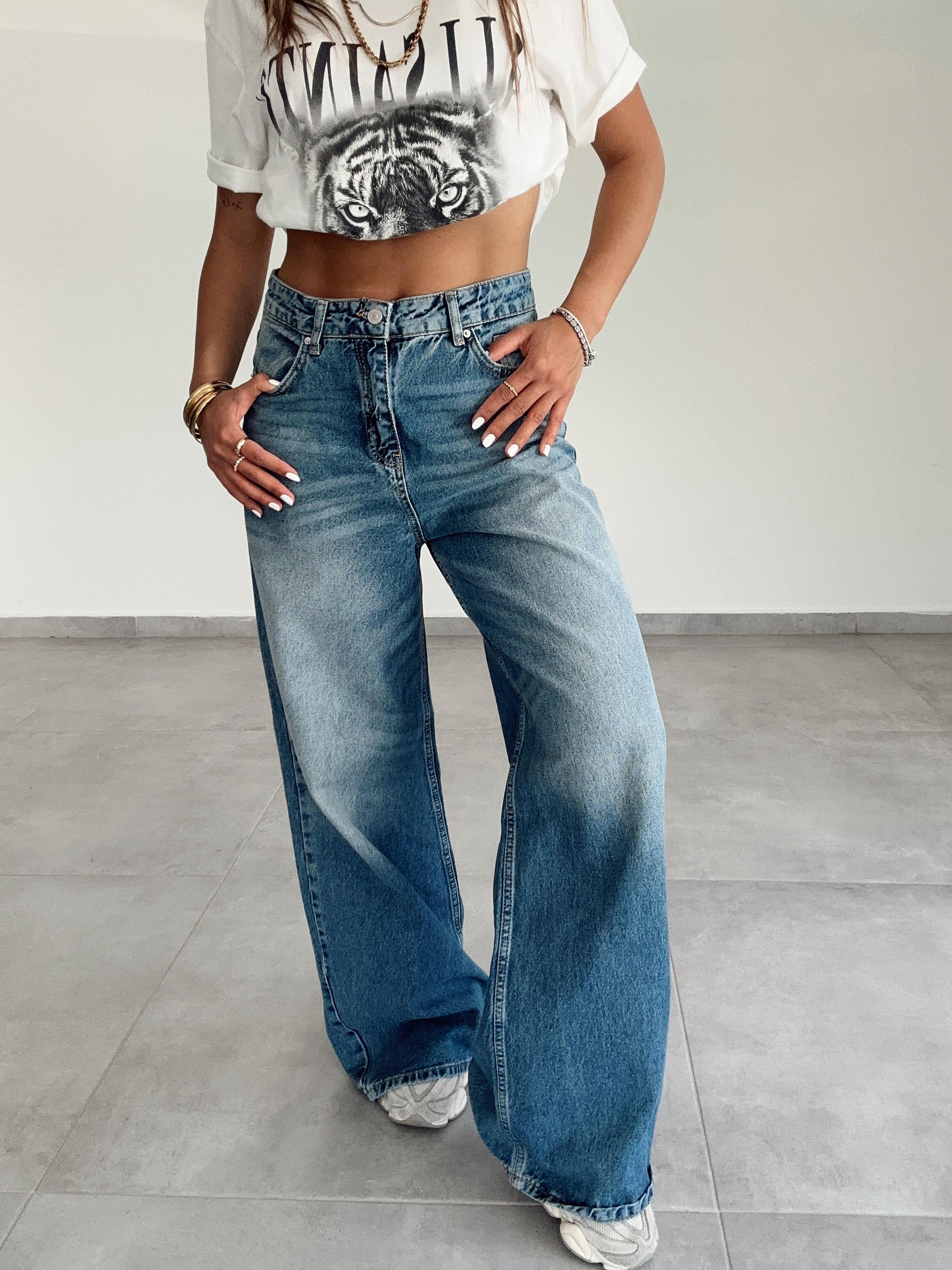 Yüksek Bel Geniş Pantolon