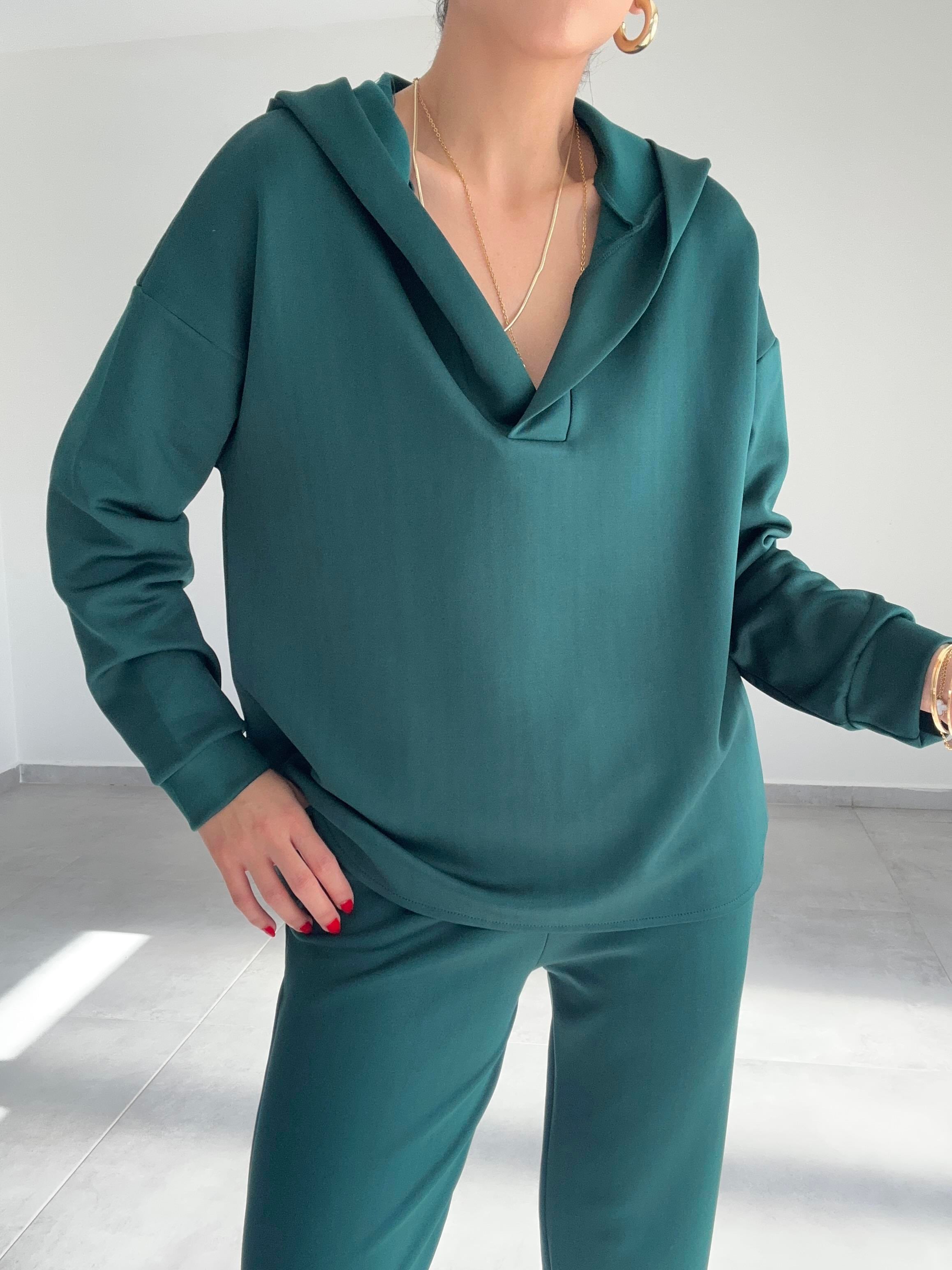 Zümrüt Scuba Sweatshirt