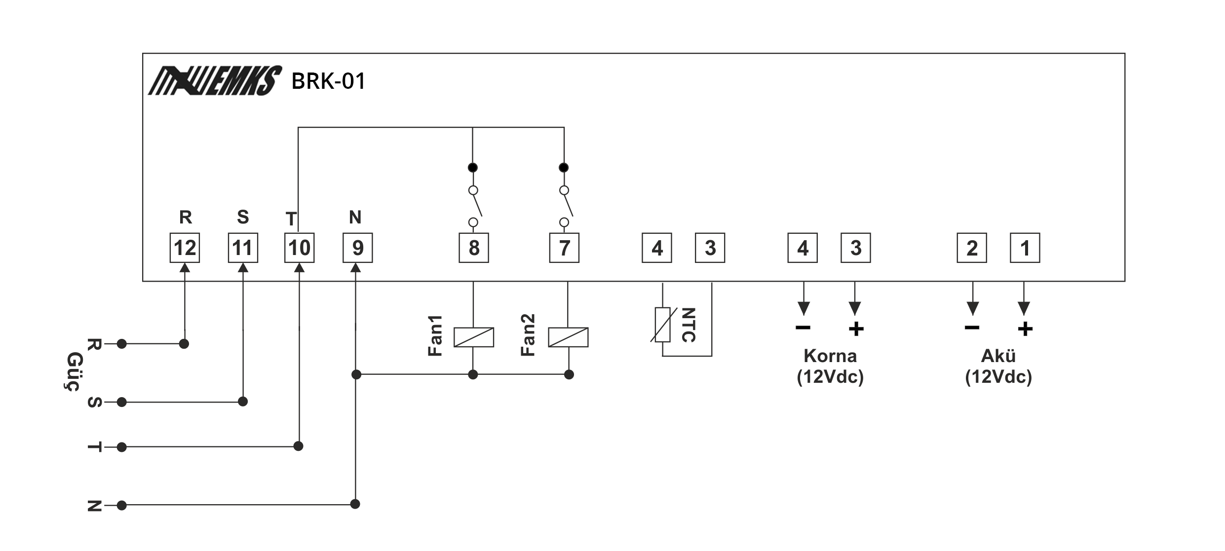 BRK-01 Kümes Alarm Kontrol Cihazı