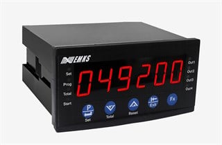 EMKS Elektronik Debimetreler & Akış Ölçerler CTH49-200 (48X96mm) Hız Ölçüm ve Miktar Sayma Cihazı