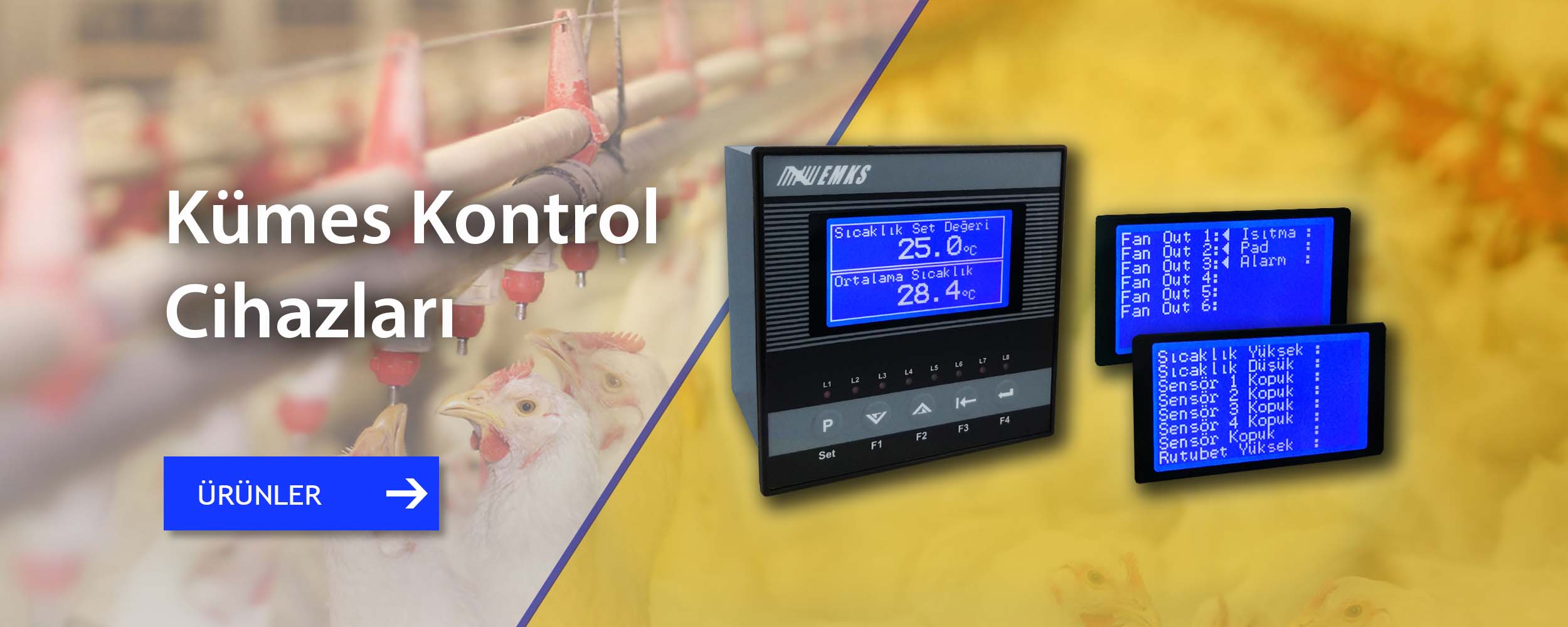 Kümes Otomasyonu Kontrol Cihazları - emksmarket.com