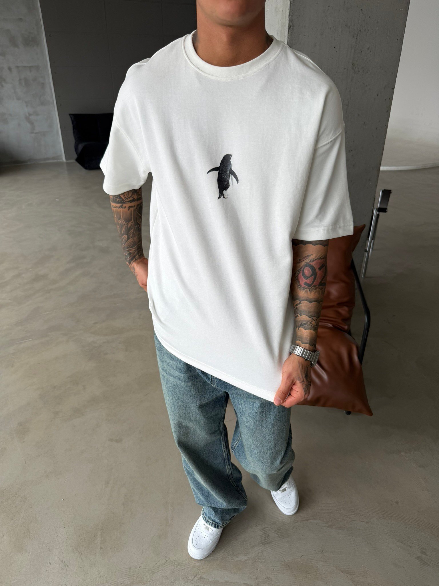 Meant For Greater Basic But Why T-Shirt - Beyaz