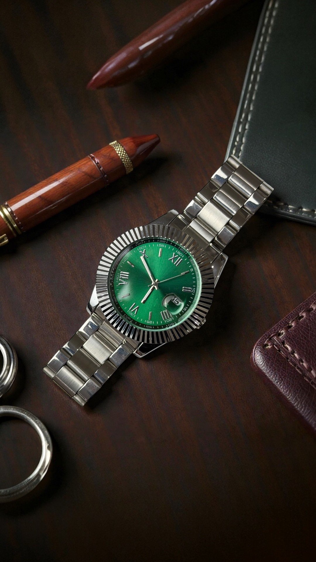 Royal Time Erkek Saat - Yeşil